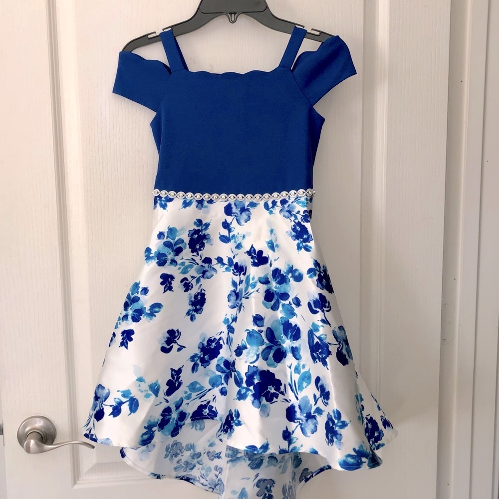💙Royal Blue Floral Dress💙